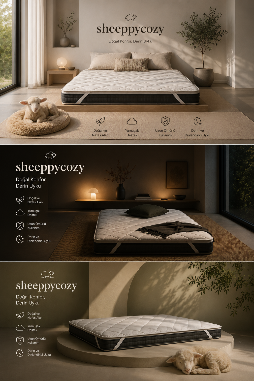 SheeppyCozy Yün Alez 160x200 cm